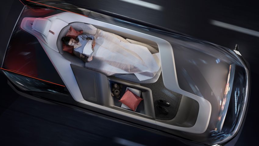 Volvo 360c autonomous concept – a rival to air travel 858148