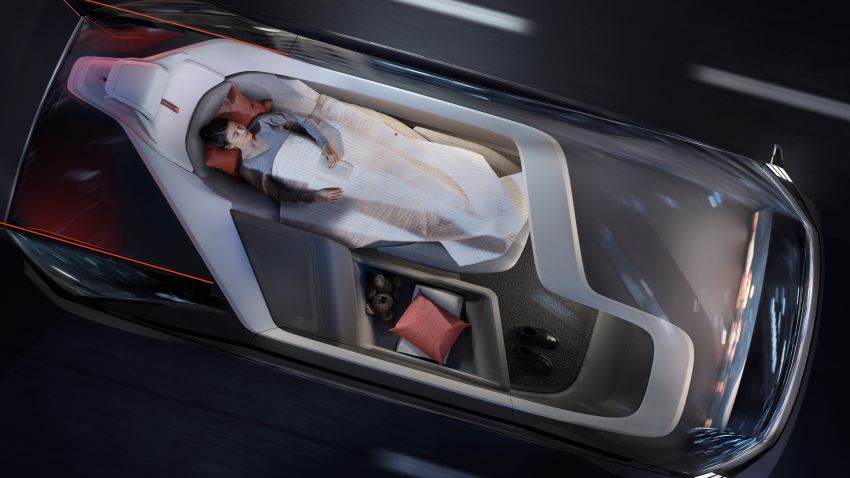 Volvo 360c autonomous concept – a rival to air travel 858149