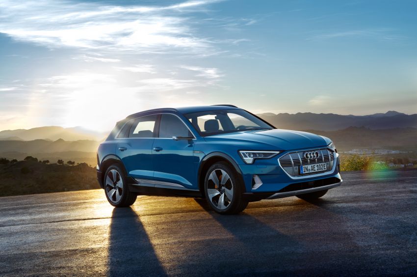 Audi e-tron buat penampilan global – SUV elektrik produksi pertama daripada Audi, kuasa 355 hp/561 Nm 863195