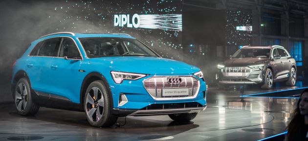 Audi e-tron buat penampilan global – SUV elektrik produksi pertama daripada Audi, kuasa 355 hp/561 Nm