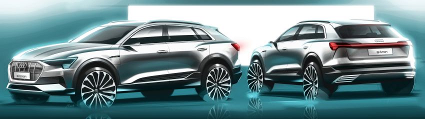 Audi e-tron buat penampilan global – SUV elektrik produksi pertama daripada Audi, kuasa 355 hp/561 Nm 863227