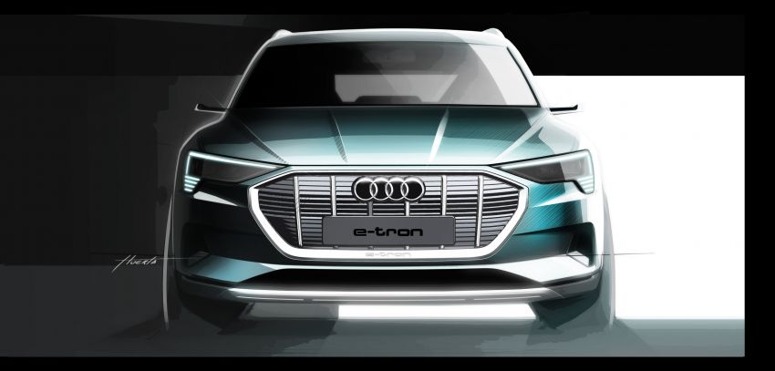 Audi e-tron buat penampilan global – SUV elektrik produksi pertama daripada Audi, kuasa 355 hp/561 Nm Image #863229
