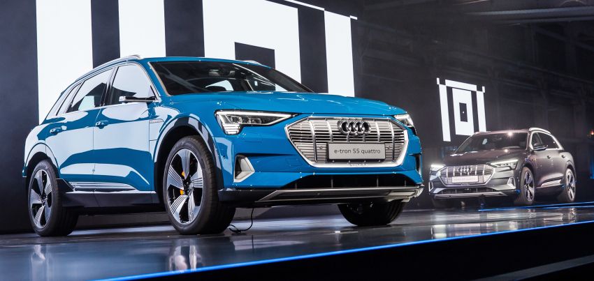 Audi e-tron buat penampilan global – SUV elektrik produksi pertama daripada Audi, kuasa 355 hp/561 Nm 863198