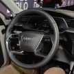 2021 Audi e-tron SUV upgraded with faster 22 kW AC charging, new steering wheel & 22-inch alloy designs