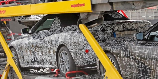 SPIED: BMW 4 Series convertible goes back to soft-top