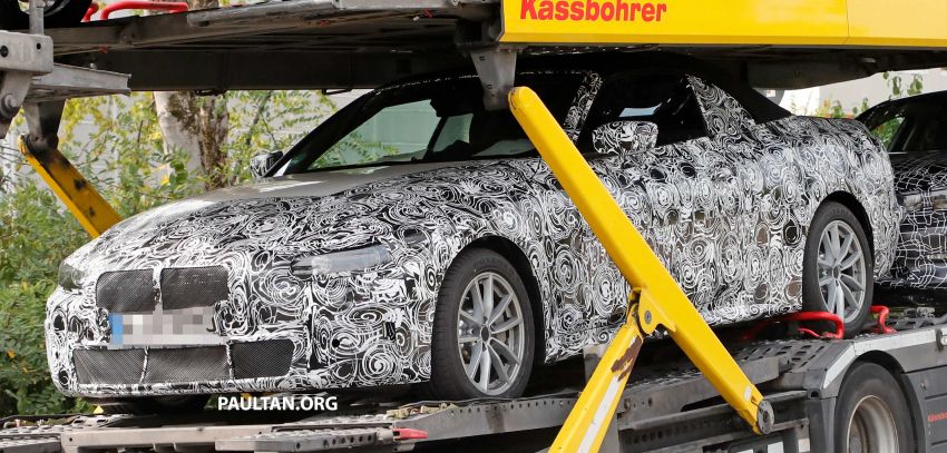 SPIED: BMW 4 Series convertible goes back to soft-top 858693