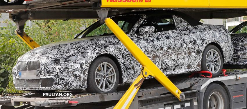 SPIED: BMW 4 Series convertible goes back to soft-top 858694