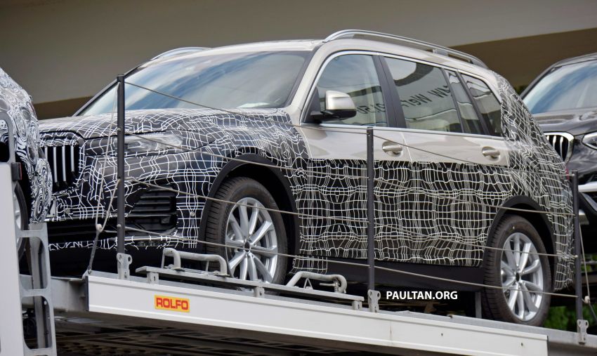 SPIED: BMW X7 seen again, with lighter interior colour 864699