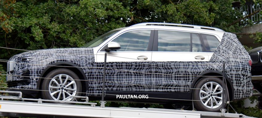 SPIED: BMW X7 seen again, with lighter interior colour 864701