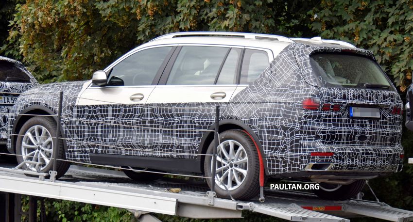SPIED: BMW X7 seen again, with lighter interior colour 864702