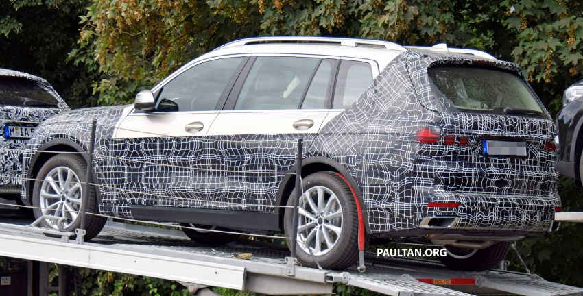 SPIED: BMW X7 seen again, with lighter interior colour 864703