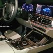 G07 BMW X7 reveals most of its face before LA debut