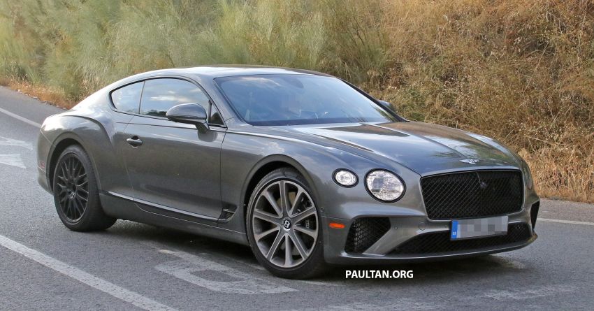 SPIED: 2019 Bentley Continental GT Speed spotted? 863632