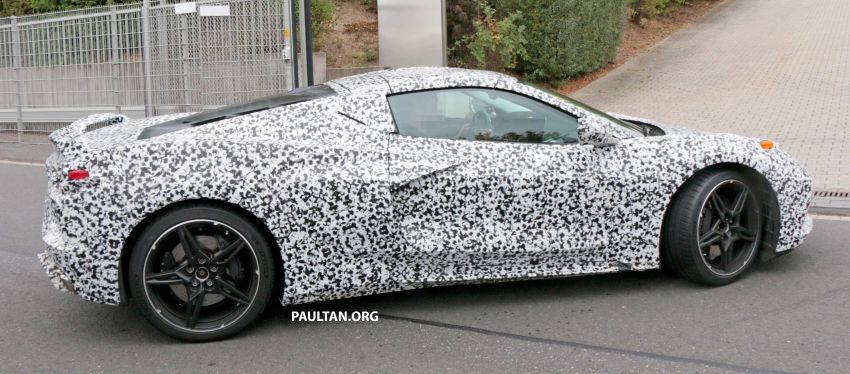 SPYSHOTS: Mid-engined Corvette seen testing again 857323