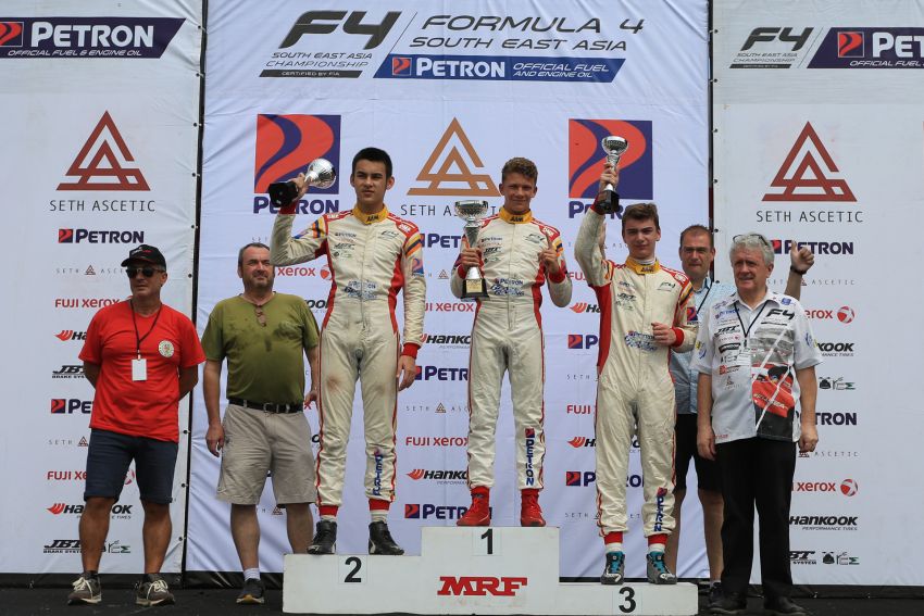 Formula 4 SEA Fueled by Petron – Ghiretti leads in India; Muizz wins Race 3, third in points overall 857564