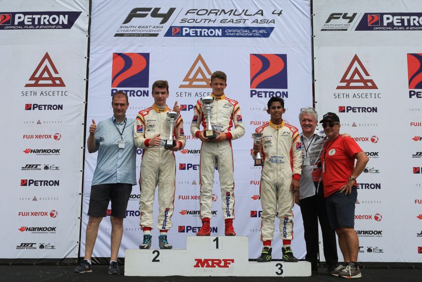 Formula 4 SEA Fueled by Petron – Ghiretti leads in India; Muizz wins Race 3, third in points overall 857565