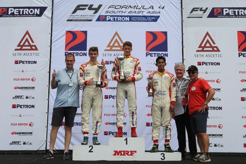 “Formula 4 SEA Fueled by Petron” – Ghiretti ungguli saingan di India; Muizz menang perlumbaan ketiga 857942