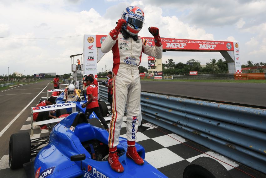 Formula 4 SEA Fueled by Petron – Ghiretti leads in India; Muizz wins Race 3, third in points overall 857573