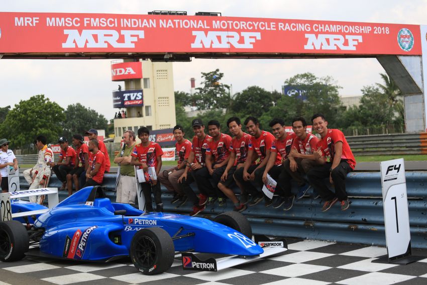 Formula 4 SEA Fueled by Petron – Ghiretti leads in India; Muizz wins Race 3, third in points overall 857574