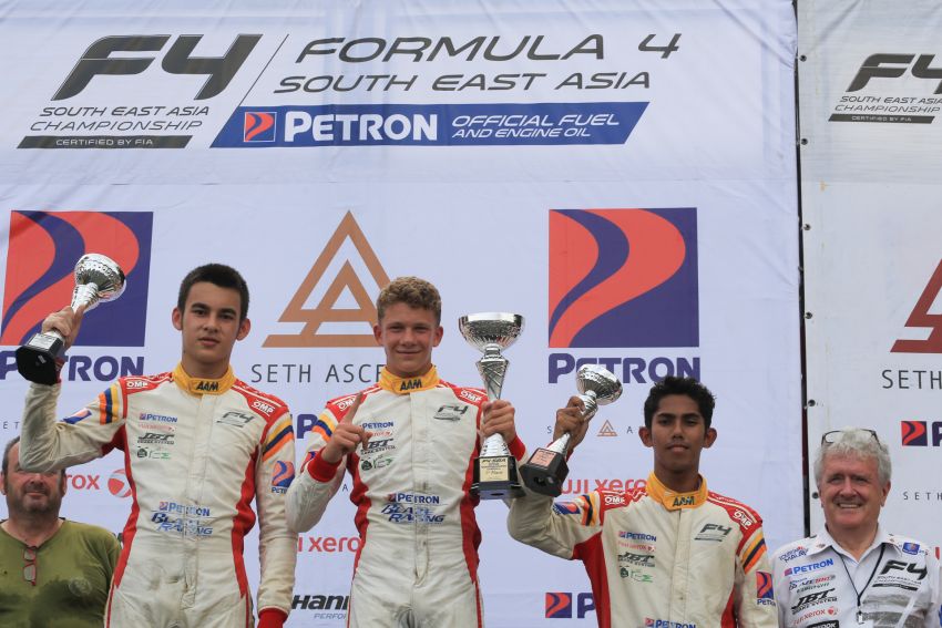Formula 4 SEA Fueled by Petron – Ghiretti leads in India; Muizz wins Race 3, third in points overall 857575