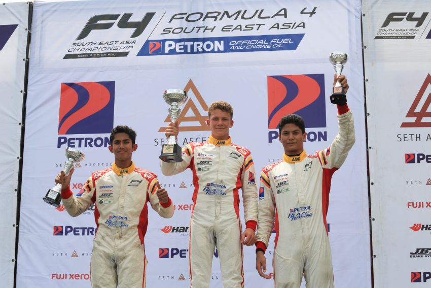 Formula 4 SEA Fueled by Petron – Ghiretti leads in India; Muizz wins Race 3, third in points overall 857576