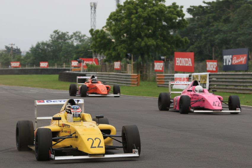 Formula 4 SEA Fueled by Petron – Ghiretti leads in India; Muizz wins Race 3, third in points overall 857581