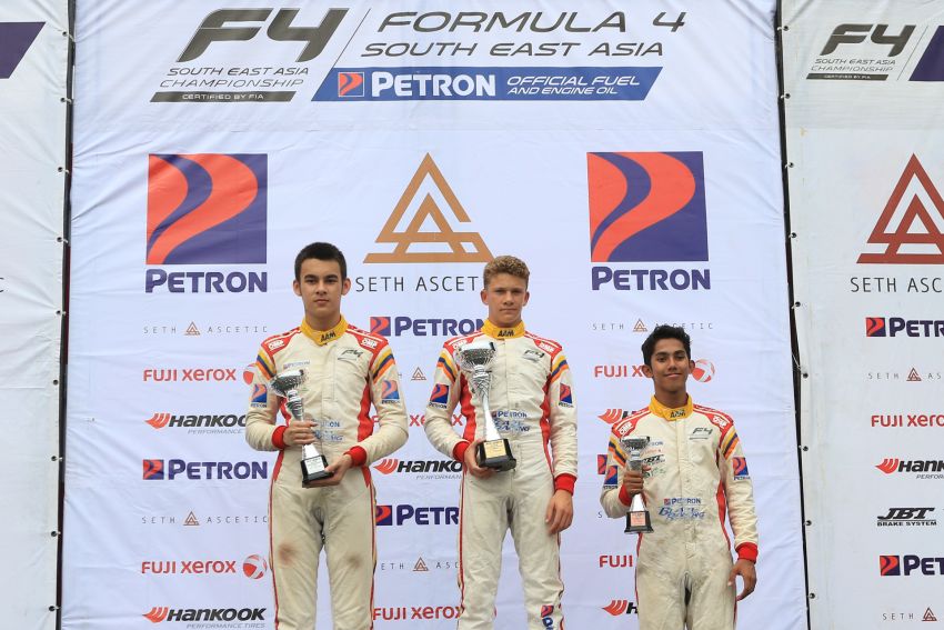 Formula 4 SEA Fueled by Petron – Ghiretti leads in India; Muizz wins Race 3, third in points overall 857586