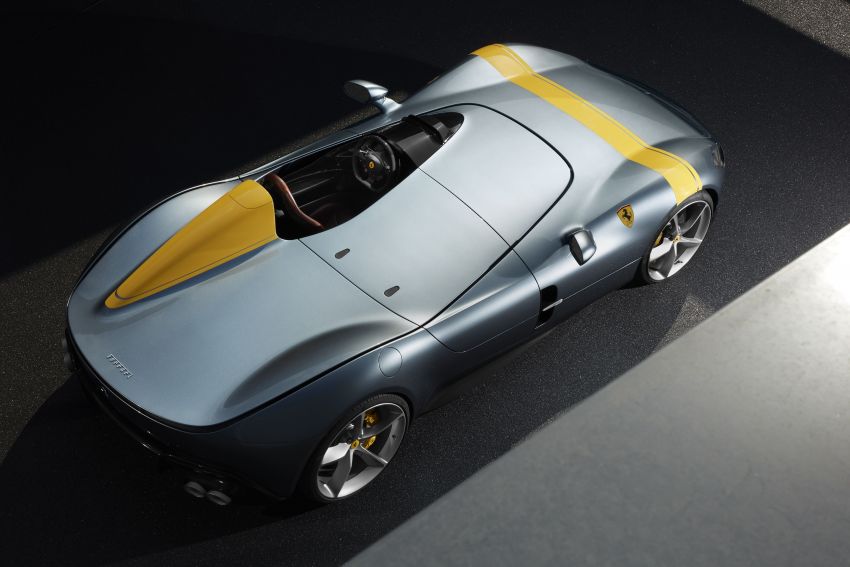 Ferrari Monza SP1, SP2 – Speedster retro dengan enjin V12 6.5L, 809 hp/719 Nm; 0-200 km/j hanya 7.9 saat! 862624