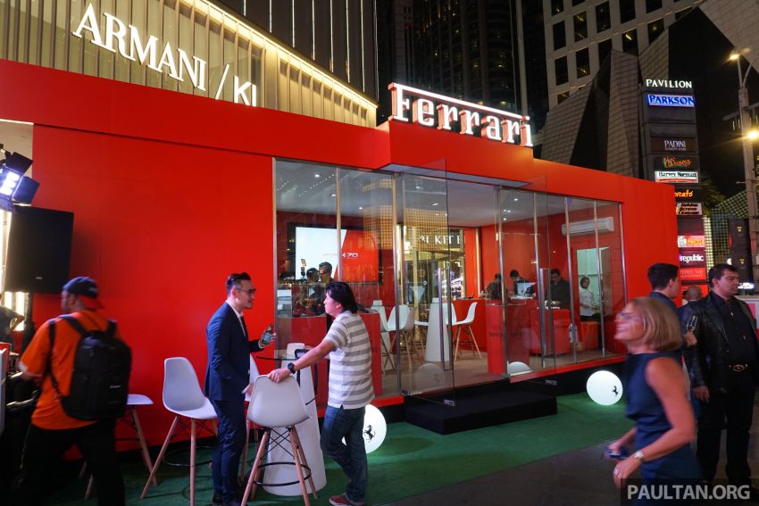 Ferrari Pop-Up Experience kini berada di Pavilion KL 864667
