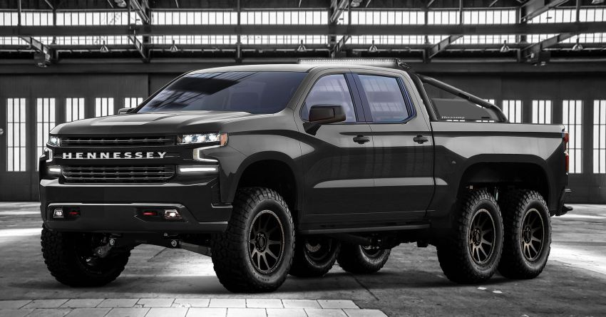 Hennessey Goliath 6×6 – 705 hp, six-wheeled monster 865266