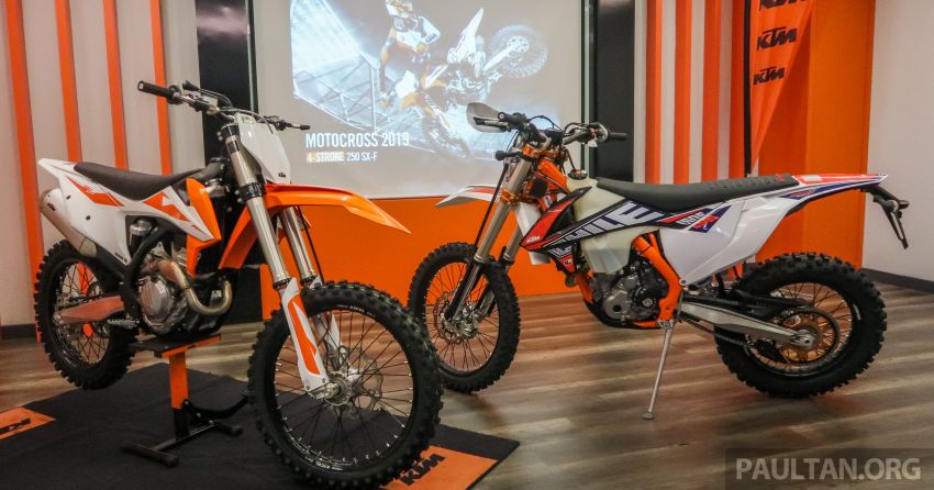 2019 KTM off-road bikes updated, from RM38,500 865122