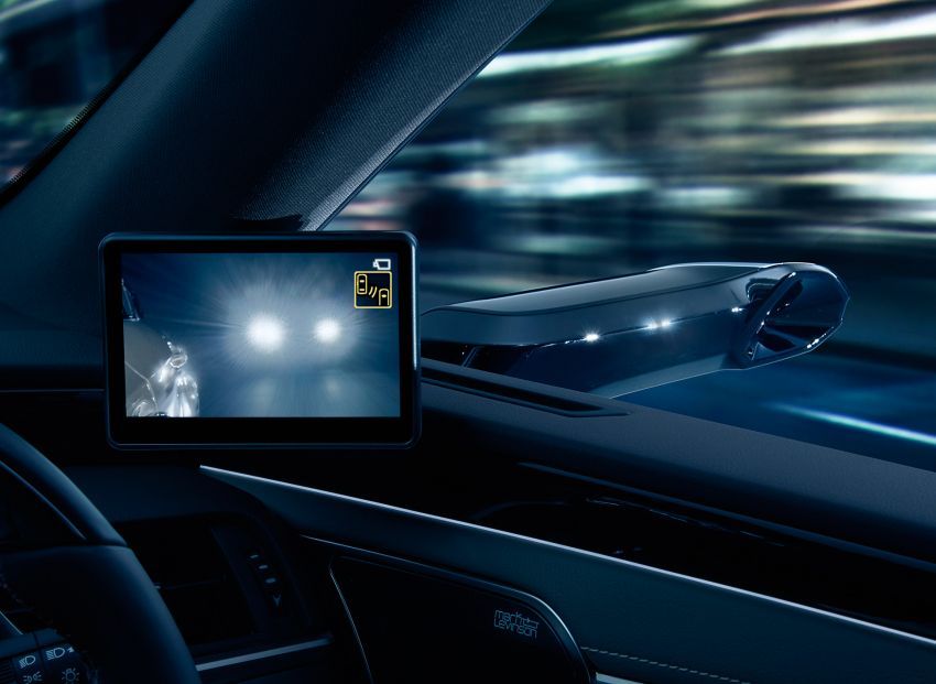 Lexus Digital Outer Mirror akan ditawarkan pada model ES terbaru – kamera, paparan skrin ganti cermin sisi 859842