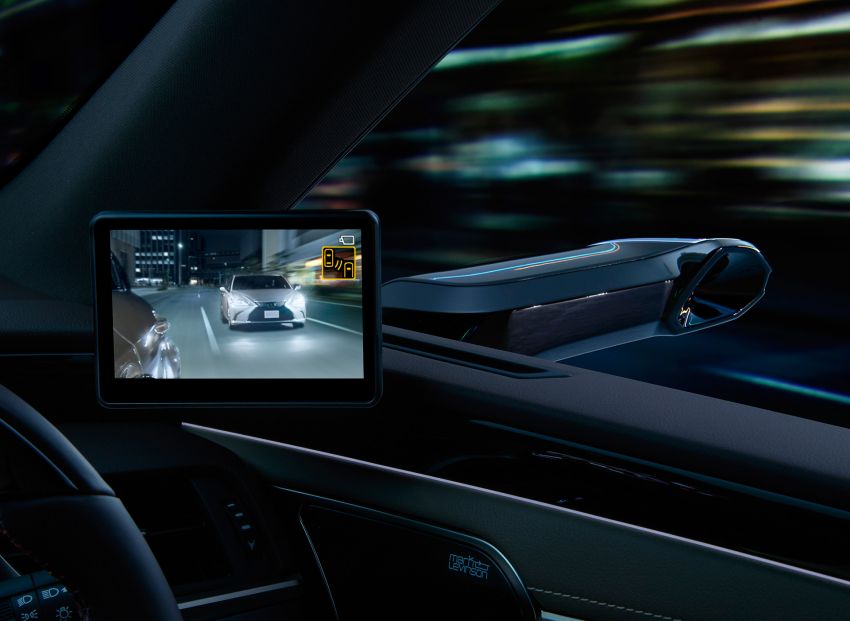 Lexus Digital Outer Mirrors debuts on the new ES in Japan – cameras and screens as wing mirrors 859418