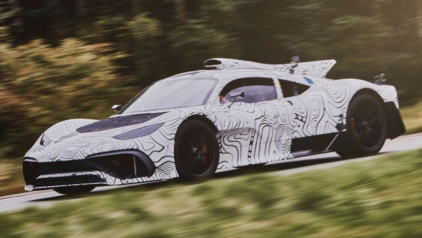 Mercedes-AMG Project One: official “spyshots” shown 863370