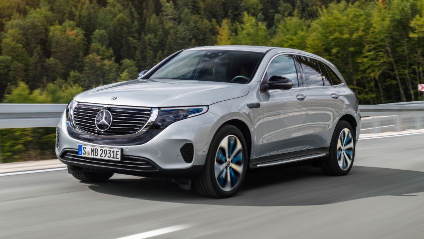 Mercedes-Benz EQC 2019 diperkenalkan – kuasa 300 kW/765 Nm, pengecasan penuh mampu capai 450 km 858237