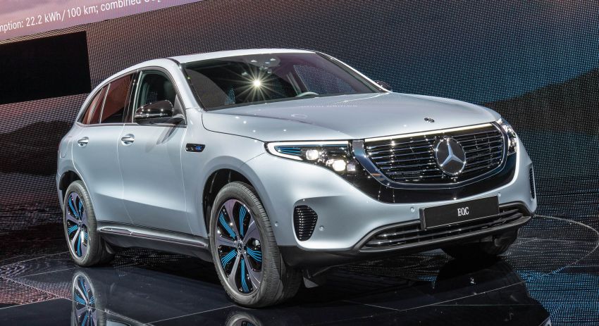 2019 Mercedes-Benz EQC unveiled – 450 km range 858055
