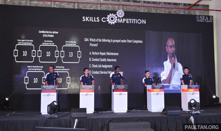 Mercedes-Benz SEA II Skills Competition 2018 – identifying the best in pursuit of higher standards 858570