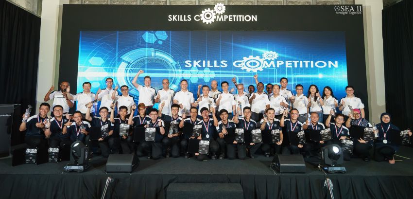 Mercedes-Benz SEA II Skills Competition 2018 – identifying the best in pursuit of higher standards 858586