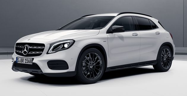 Mercedes-Benz CLA 200 Night Edition and GLA 200 Night Edition introduced – RM243k and RM245k