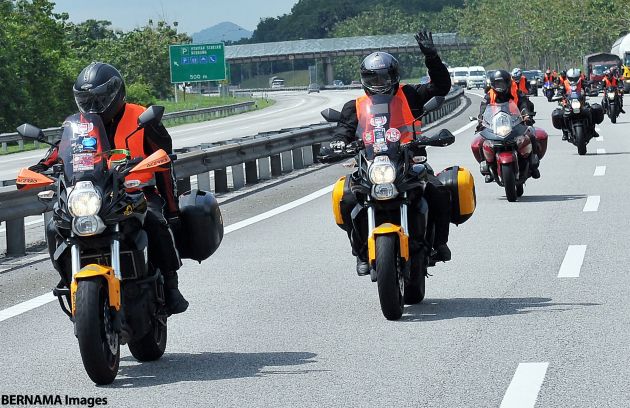 PDRM monitoring illegal racing and bike convoys during RMCO – 42 Squad on standby for operations