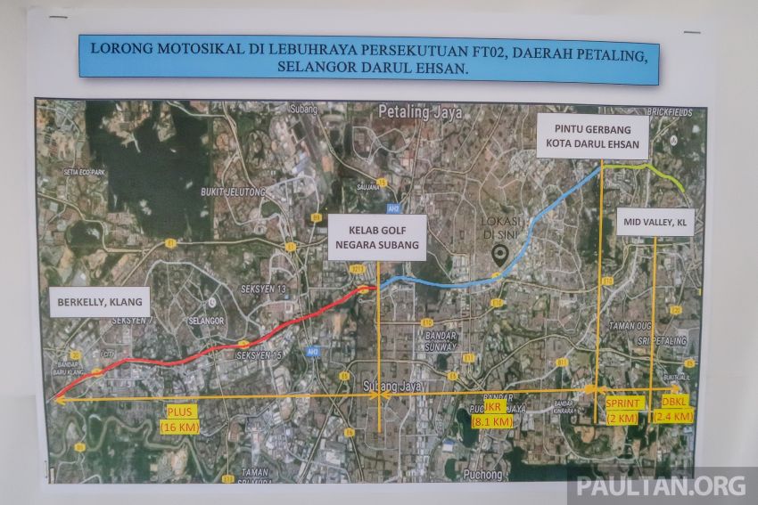 Terowong pertama lorong motosikal yang dinaik taraf di Lebuh Raya Persekutuan kini siap, diikuti 13 lagi 858639