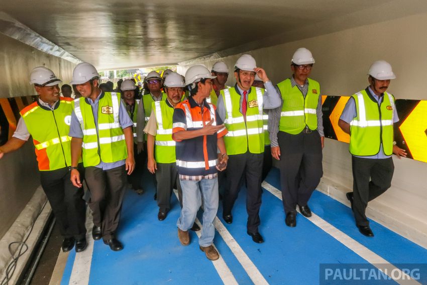 Terowong pertama lorong motosikal yang dinaik taraf di Lebuh Raya Persekutuan kini siap, diikuti 13 lagi 858649