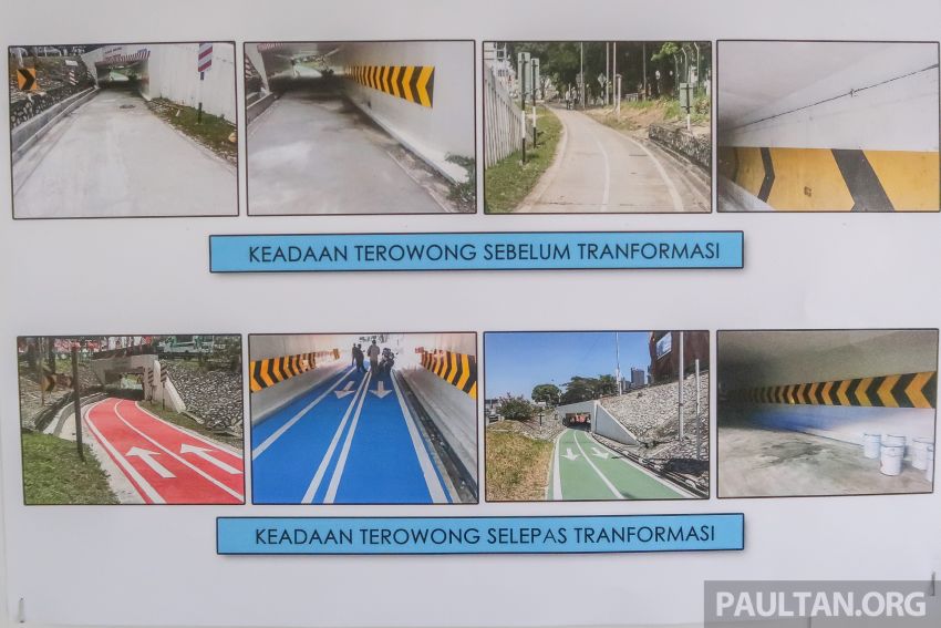 Terowong pertama lorong motosikal yang dinaik taraf di Lebuh Raya Persekutuan kini siap, diikuti 13 lagi 858644