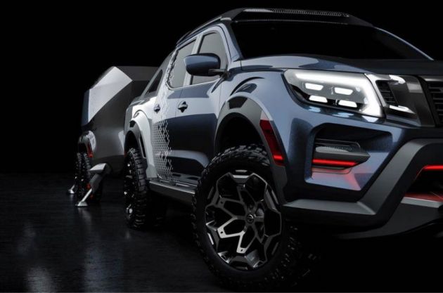 Nissan Navara Dark Sky Concept – imej awal terdedah