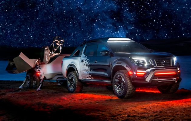 Nissan Navara Dark Sky Concept diperkenal di Jerman