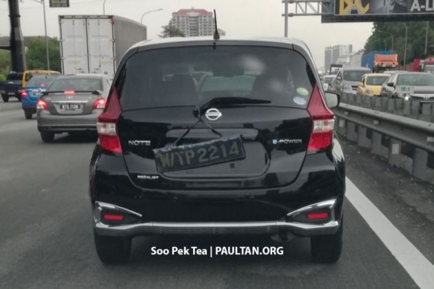 SPYSHOT: Nissan Note e-Power ditemui di Malaysia