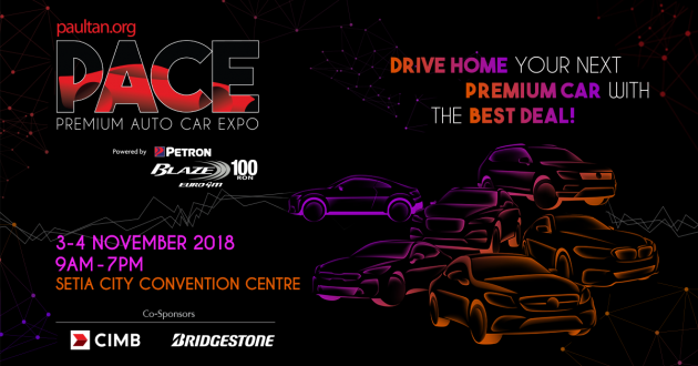 <em>paultan.org</em> PACE at Setia City Convention Centre – get the best deals on premium cars this November!