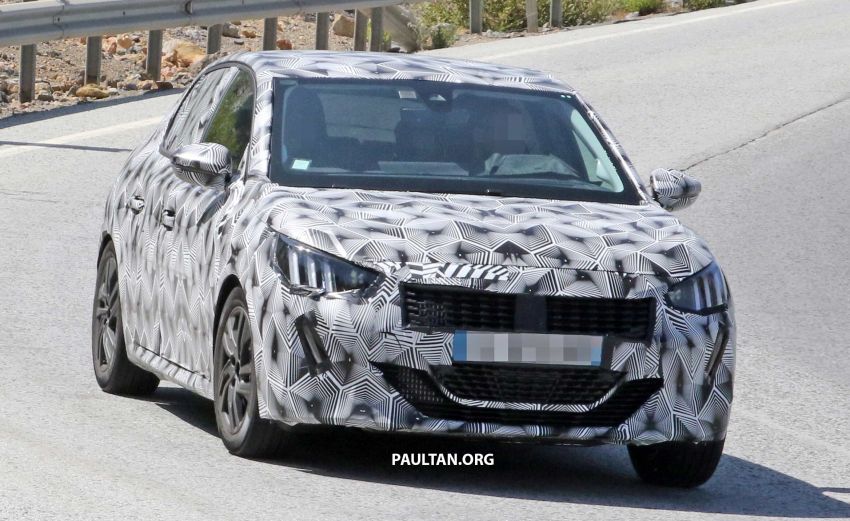 SPYSHOTS: Next Peugeot 208 hatch spotted testing 857821