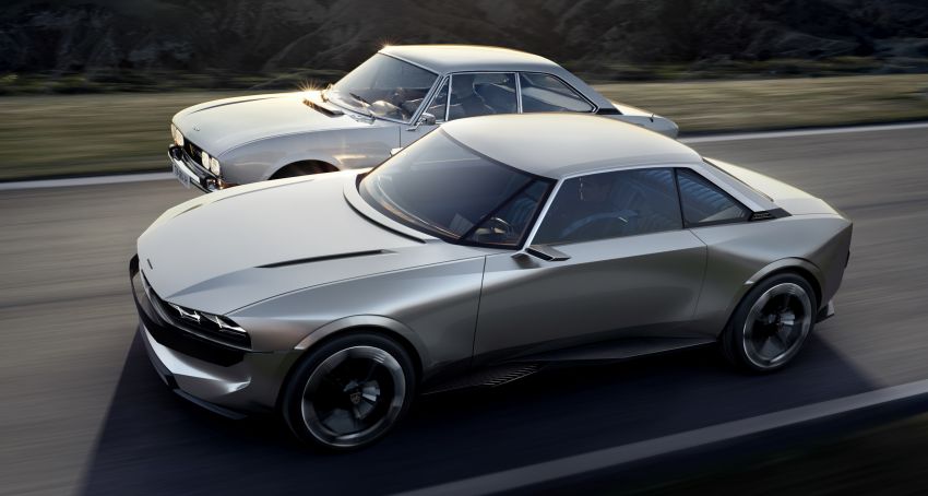 Peugeot e-Legend – a fully-electric retro-styled coupe 863544