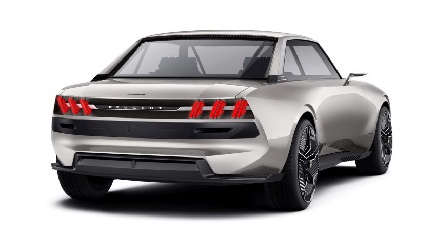 Peugeot e-Legend – a fully-electric retro-styled coupe 863534
